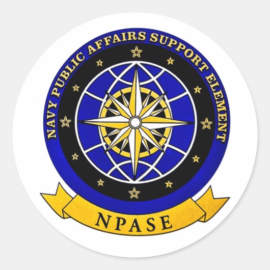 NAVY PUBLIC AFFAIRS SUPPORT ELEMENT NPASE STICKER (Voorkant)