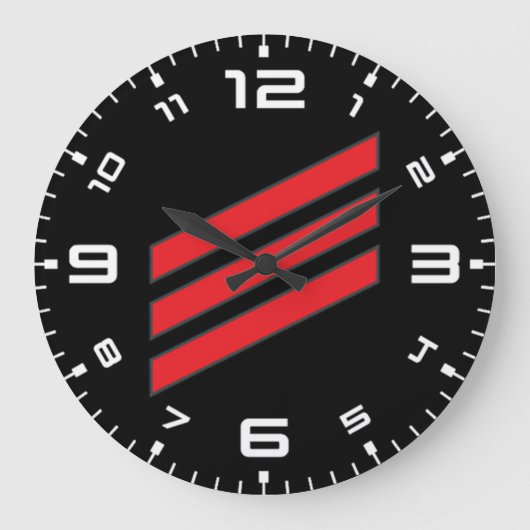 Navy Rank E-3 Fireman Grote Klok (Voorkant)