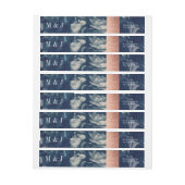 Navy Roos Gold Antiek Bouquet Wedding (Vel)