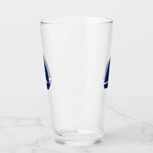 Navy Sailboot Glas (Links)