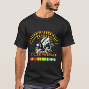 Navy - Seabee - Vietnam Veteraan T-shirt