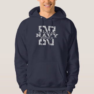 Navy Sister Hoodie