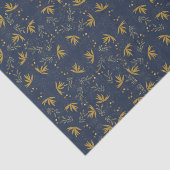 Navy Spray Tissuepapier (Detail)