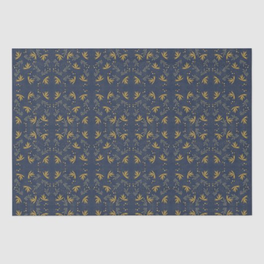 Navy Spray Tissuepapier (Voorkant)