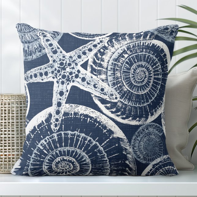 Navy Starfish Sierkussen (Creator heeft geüpload)