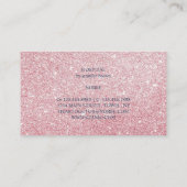 Navy Stethoscoop mousserende hartgezondheid Visitekaartje (Achterkant)