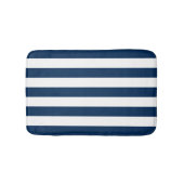 Navy Stripe Badmat (Voorkant)