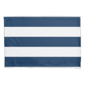 Navy Stripe Kussensloop (Voorkant)