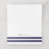 Navy Striped (Binnenkant ongevouwen)