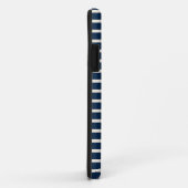 Navy Stripes Anchor Case-Mate iPhone Case (Achterkant/rechts)