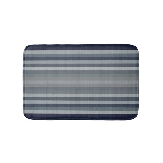 Navy Stripes Badmat (Voorkant)