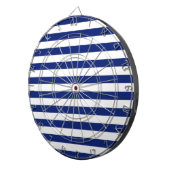 Navy Stripes Nautical Decor Dartbord (Voorkant Rechts)