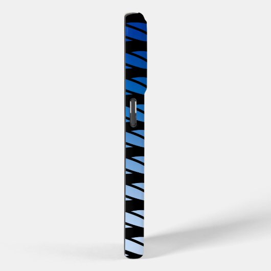 Navy Stripes Nautical Pattern Case-Mate iPhone Case (Achterkant / Rechts)