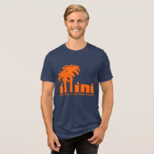 Navy T-shirt met San Diego Logo (Voorkant volledig)