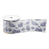 Navy Toile Lint (Spoel)