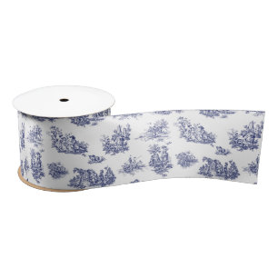 Navy Toile Lint