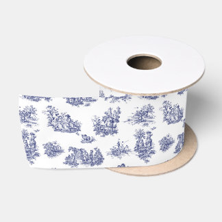 Navy Toile Lint