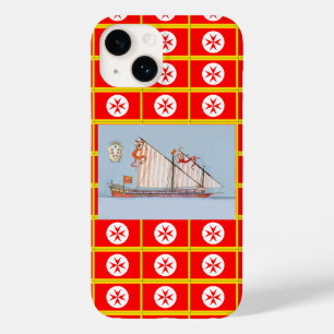 Navy Tuscany Medici Case-Mate iPhone 14 Hoesje
