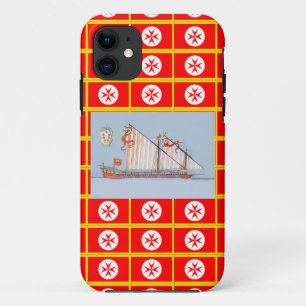 Navy Tuscany Medici iPhone 11 Hoesje