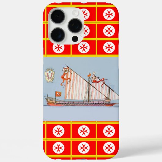 Navy Tuscany Medici Nautıcal Case-Mate iPhone Case (Achterkant)