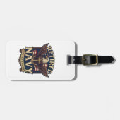 Navy USN VETERAN Bagagelabel (Voorkant horizontaal)