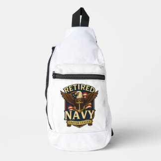 Navy USN Veteran Sling Bag