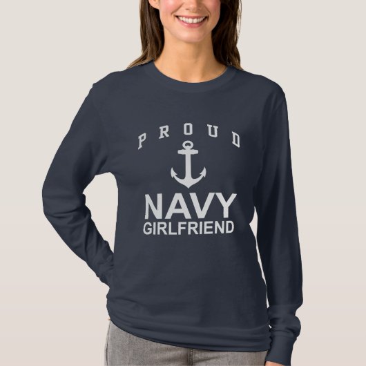 Navy Vriendin T-shirt (Voorkant)