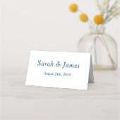 Navy Waterverf Modern Wedding (Achterkant)