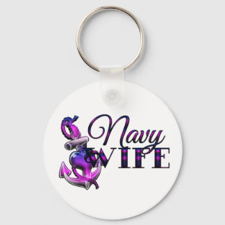 Navy Wife Sleutelhanger
