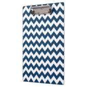 Navy zigzag, Navy Chevron, Geometrisch patroon Klembord (Links)