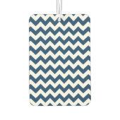 Navy zigzag, Navy Chevron, Geometrisch patroon Luchtverfrisser (Achterkant)