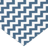 Navy zigzag, Navy Chevron, Geometrisch patroon Medium Tafelloper (Hoek)