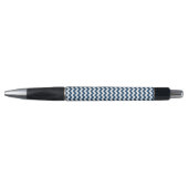 Navy zigzag, Navy Chevron, Geometrisch patroon Pen (Voorkant)