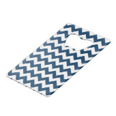 Navy Zigzag, Navy Chevron, Motif géométrique (Dos Angle)