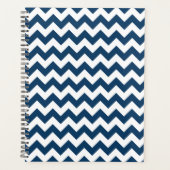 Navy Zigzag, Navy Chevron, Motif géométrique (Devant)