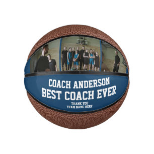 Navyblauw Beste Coach Ooit Bedankt Van Het Team Basketbal