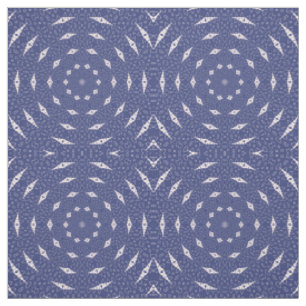 Navyblauw en Roze Mitochondriën Mandala Stof