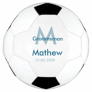 Navyblauwe getuige naam letter datum mannelijk per voetbal