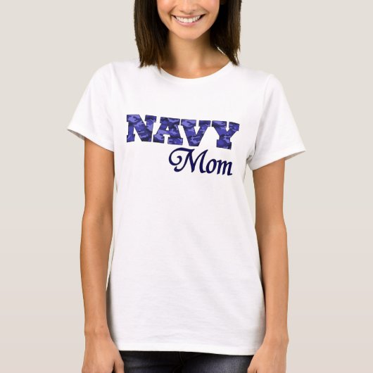 navymam speghetti - riem t-shirt (Voorkant)