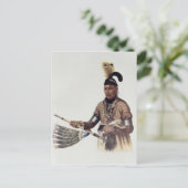 Naw-Kaw of 'Wood', een Winnebago-chef Briefkaart (Staand voorkant)