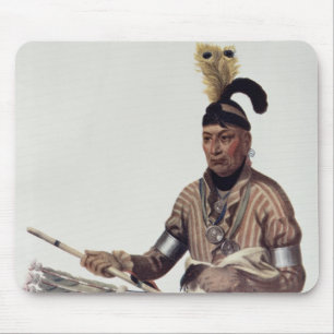 Naw-Kaw of 'Wood', een Winnebago-chef Muismat