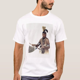 Naw-Kaw of 'Wood', een Winnebago-chef T-shirt