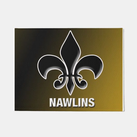 Nawlinnen deurmat (Voorkant)