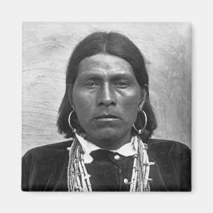 Nawquistewa - Hopi Indian Oraibi Foto 1901 Magneet