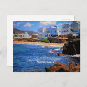 Naxos, Griekenland Briefkaart (Voorkant / Achterkant)