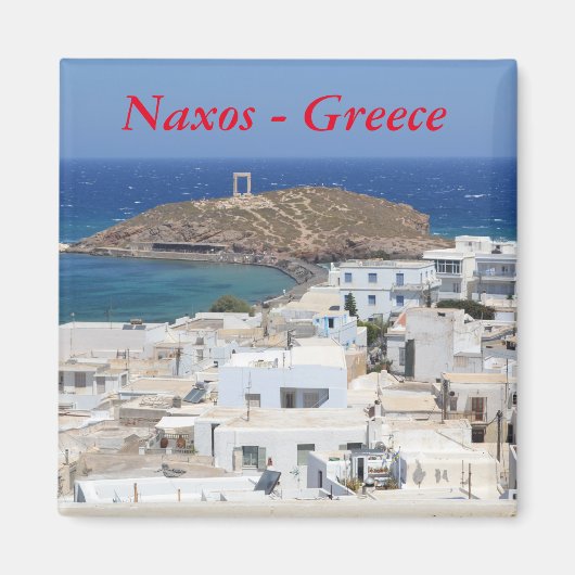 Naxos Griekenland Magneet (Voorkant)