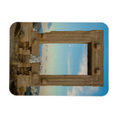 Naxos Portara Fridge Magnet  (Horizontal)