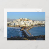 Naxos Town Briefkaart (Voorkant / Achterkant)