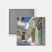 Naxos Village Cat Magnet (Recto/Verso)