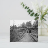 Nay Aug Tunnel Scranton Pa. Briefkaart (Staand voorkant)